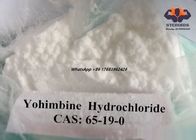 ผงสเตียรอยด์สารสกัดจากพืชธรรมชาติ Yohimbine Hydrochloride / Yohimbine HCl 65-19-0