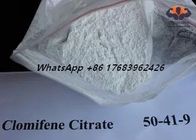 Clomiphene Citrate CAS 50-41-9 ผงสเตียรอยด์ดิบต่อต้านภาวะมีบุตรยาก