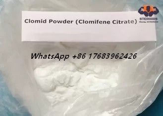 Clomiphene Citrate CAS 50-41-9 ผงสเตียรอยด์ดิบต่อต้านภาวะมีบุตรยาก