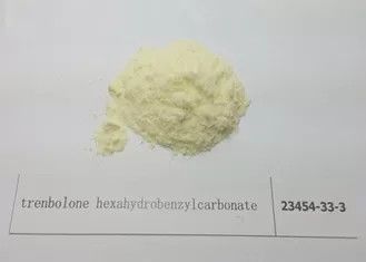 ผงเหลือง Trenbolone เตียรอยด์เพาะกาย Trenbolone Hexahydrobenzyl Carbonate CAS 23454-33-3